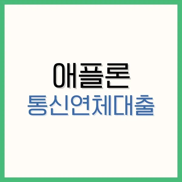비상금대출 거절