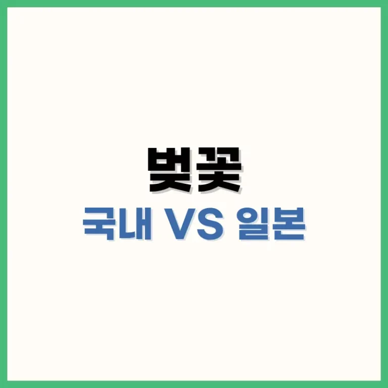 벚꽃